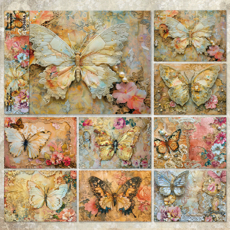 A5 Beautiful Butterfly Journal Scrapbook Paper