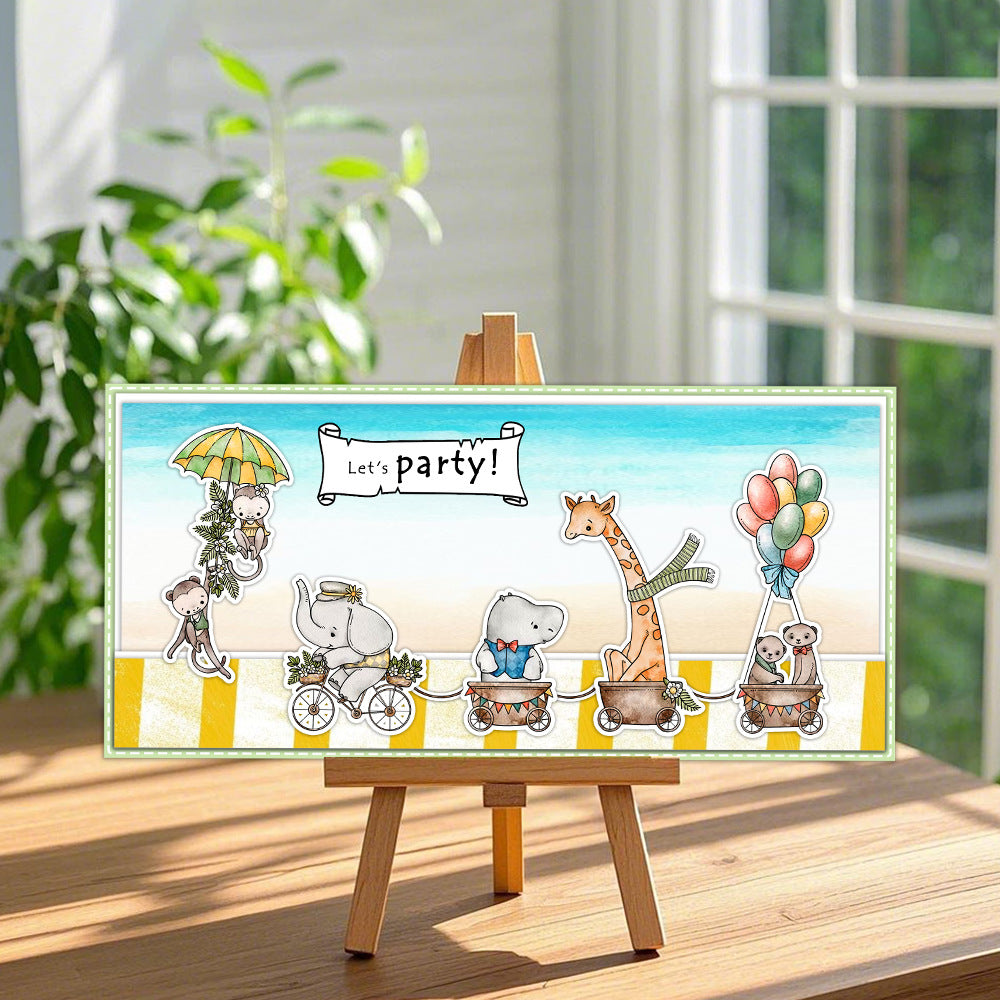 Animal Theme Clear Stamps
