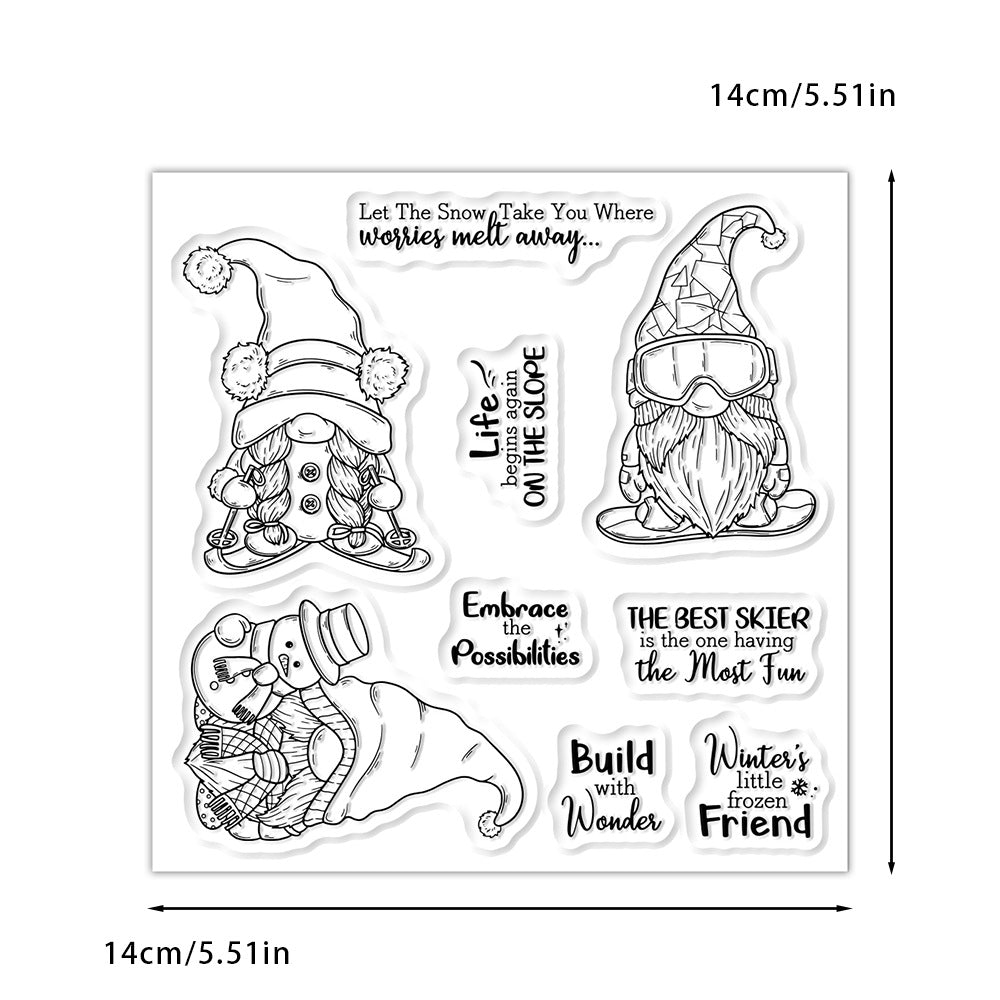 Christmas Gnome Dies & Stamps Set