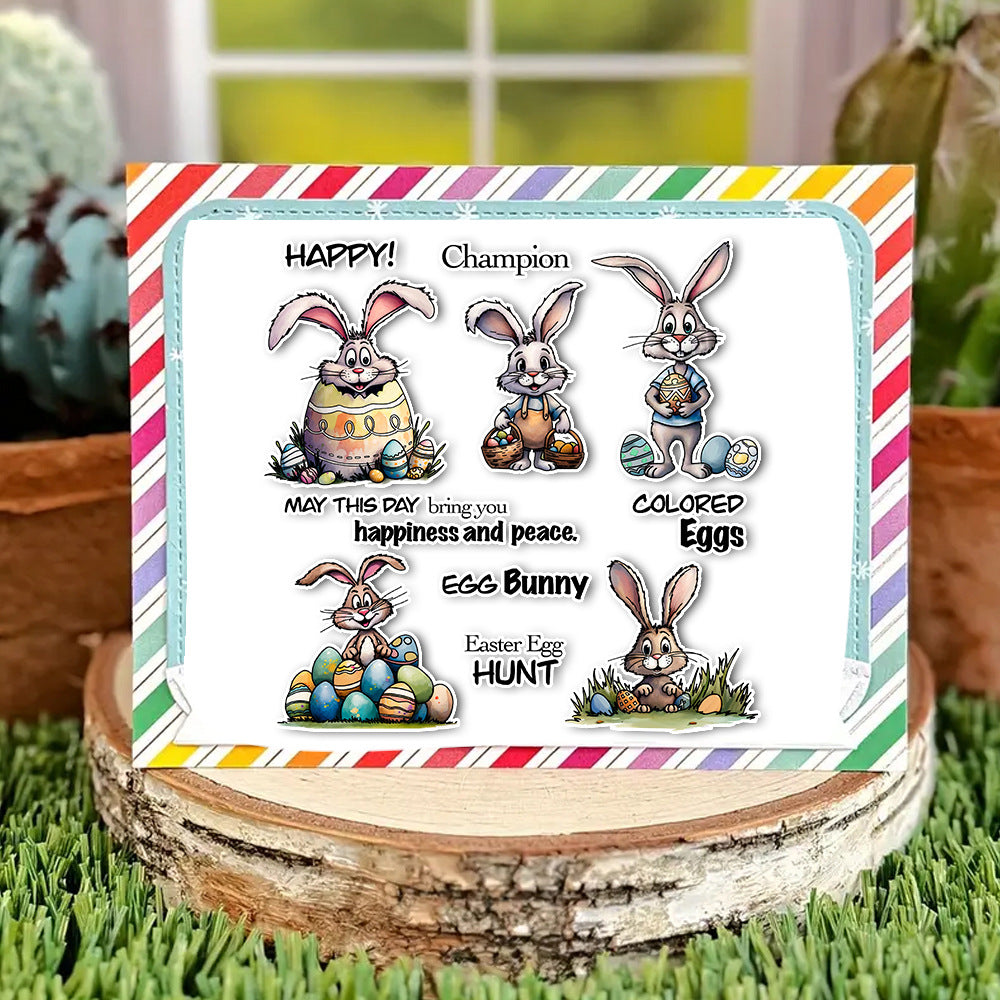 Easter Bunny Dies & Stamps Set