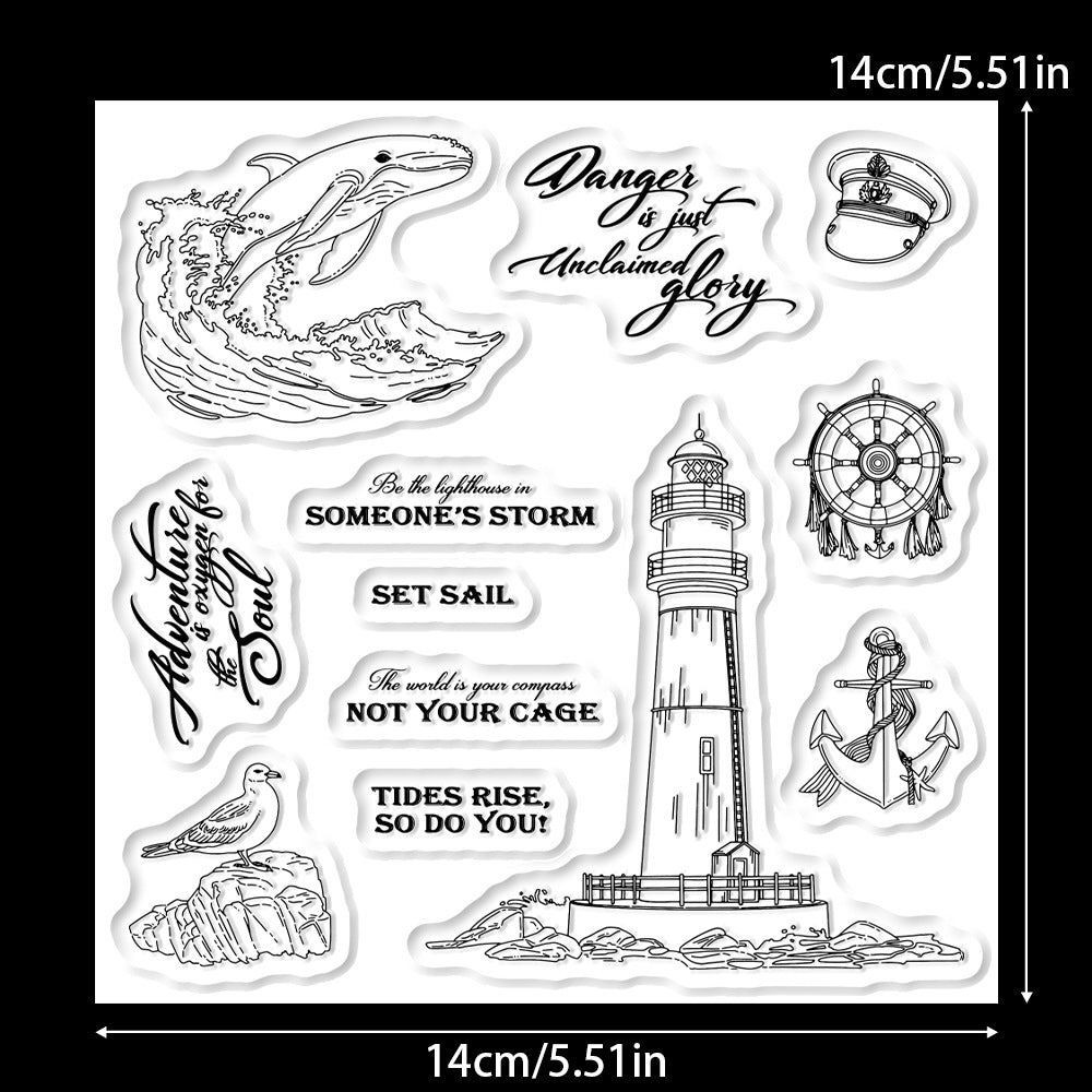 Lighthouse Navigation Dies & Stamps Set