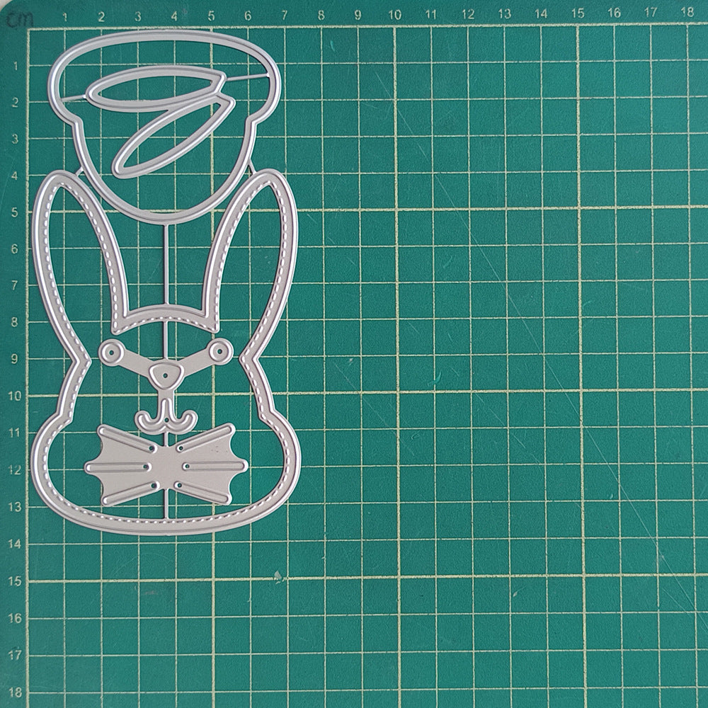 Easter Bunny Head Metal Cutting Dies