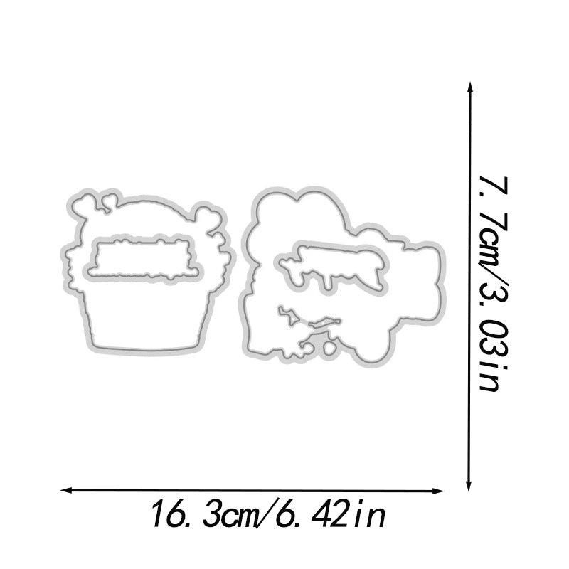 Valentine's Day Theme Dies & Stamps Set