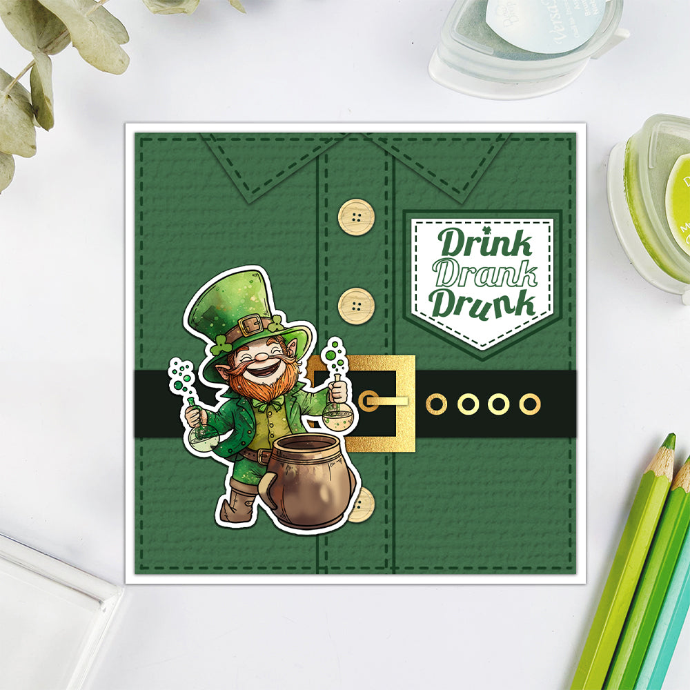 St. Patrick's Day Theme Dies & Stamps Set