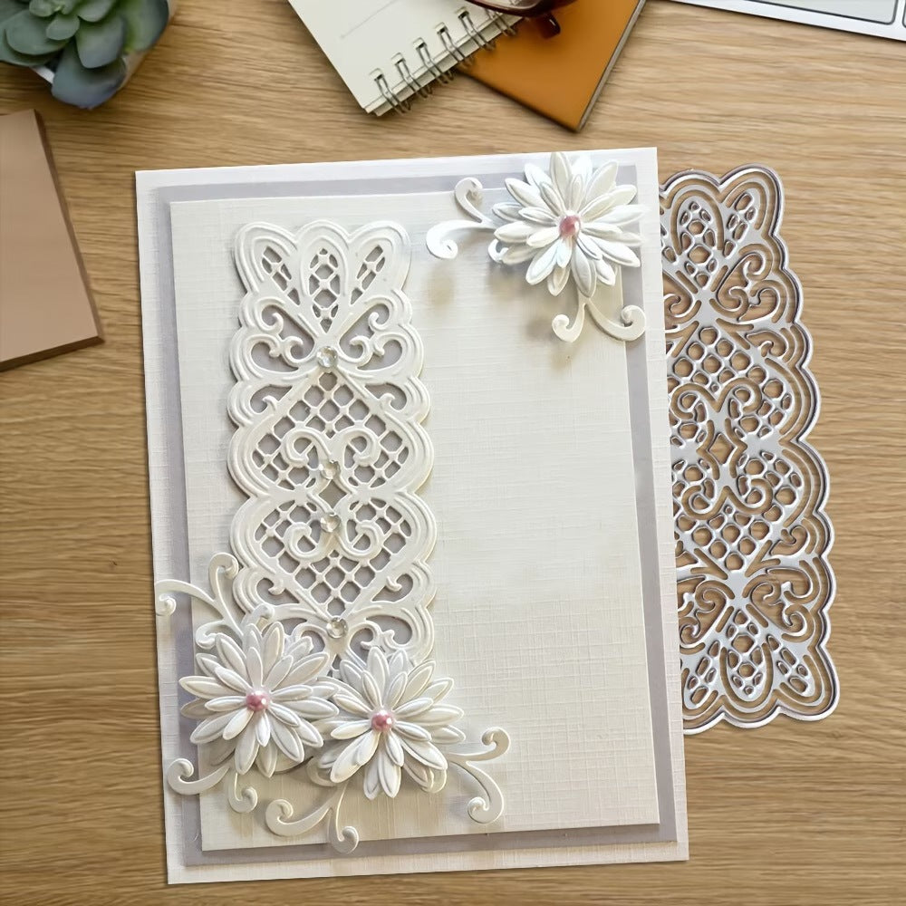 Lace Flowers Border Metal Cutting Dies