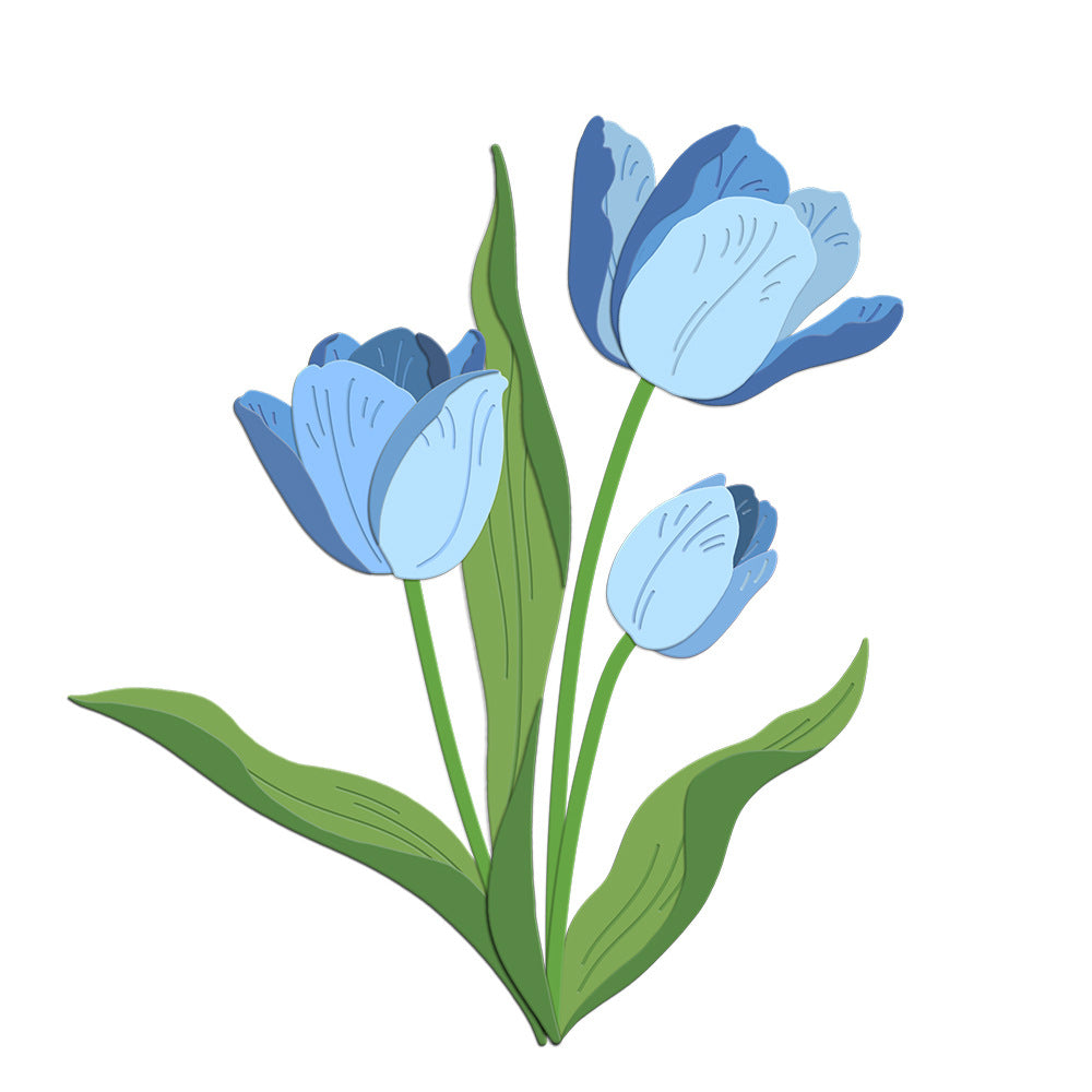 Tulip Flowers Metal Cutting Dies