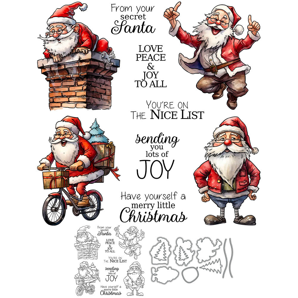 Santa Claus Dies & Stamps Set