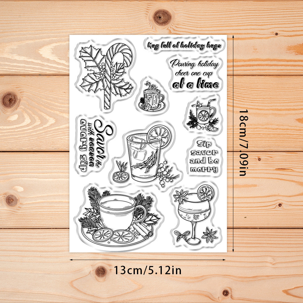 Christmas Theme Clear Stamps