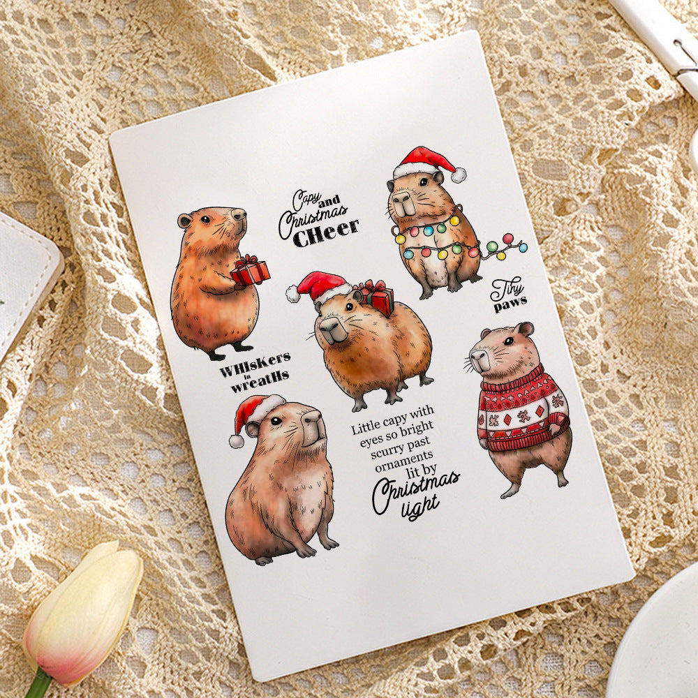 Christmas Mouse Clear Stamps