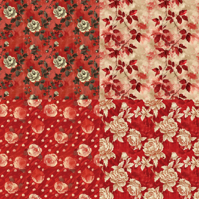24PCS 6" Rosetta Scrapbook Paper & Cardstock