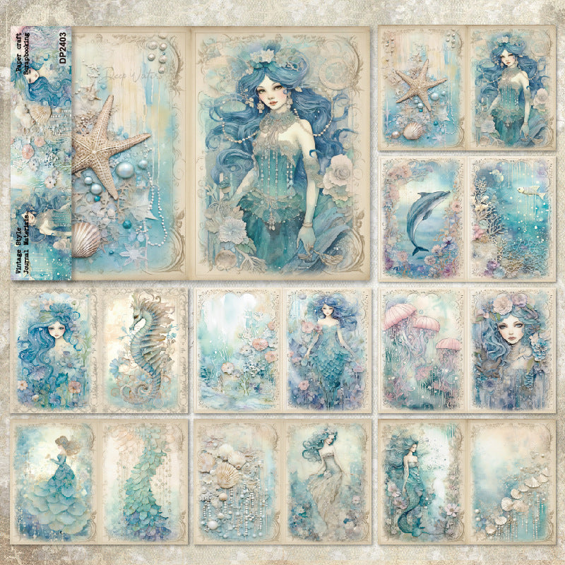 A5 Under The Sea Scrapbook Paper