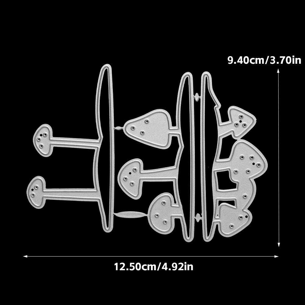 Mushroom Pattern Metal Cutting Dies