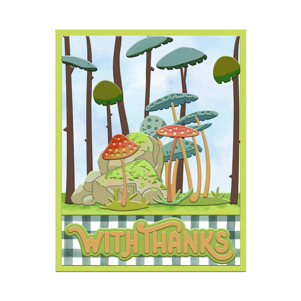 Plant Mushrooms Metal Cutting Dies