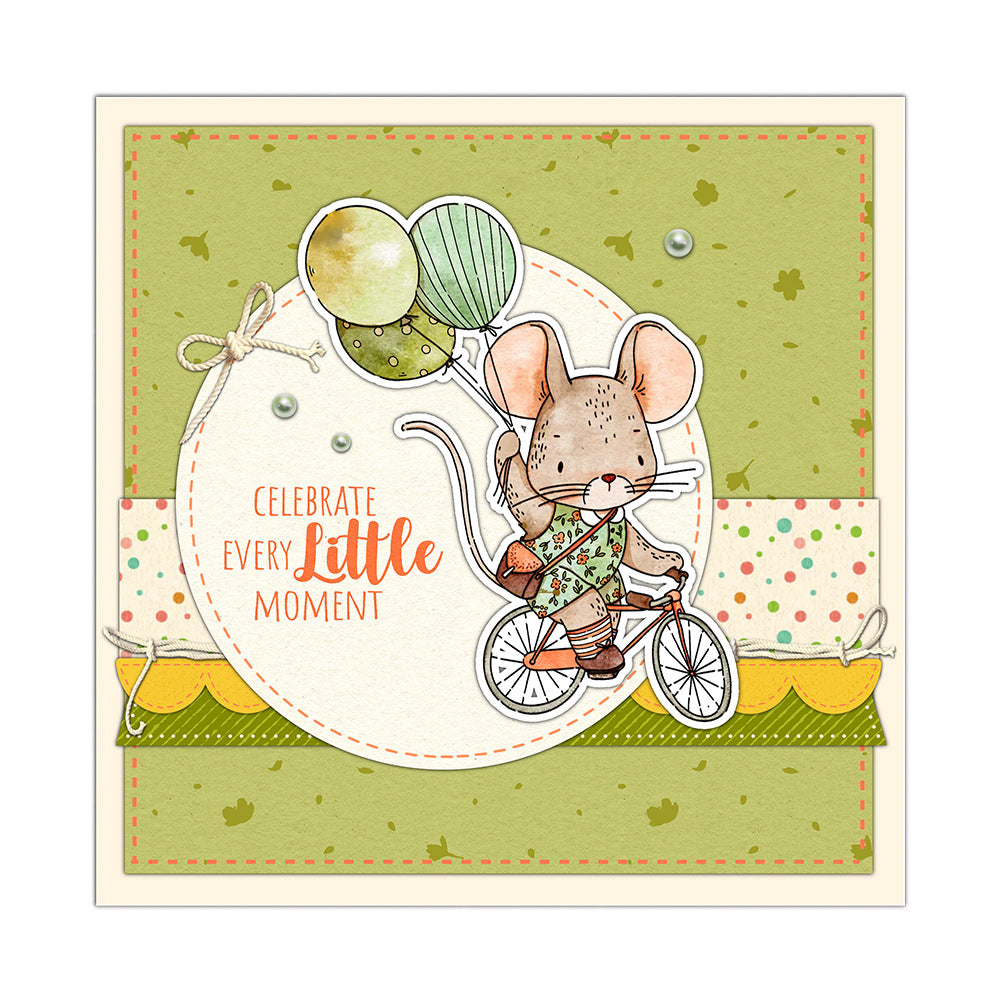 Cute Animals Dies & Stamps Set