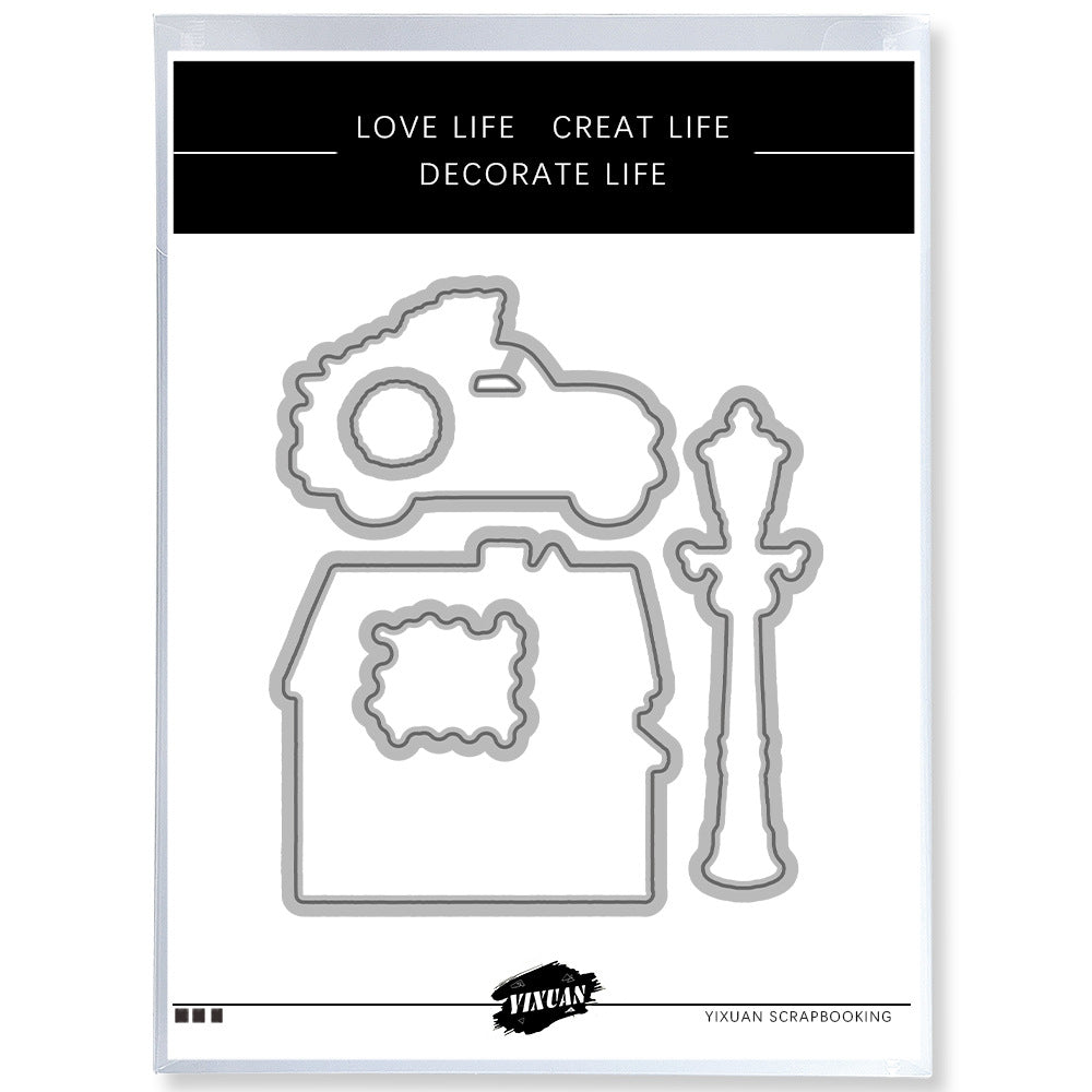 Christmas Theme Dies & Stamps Set