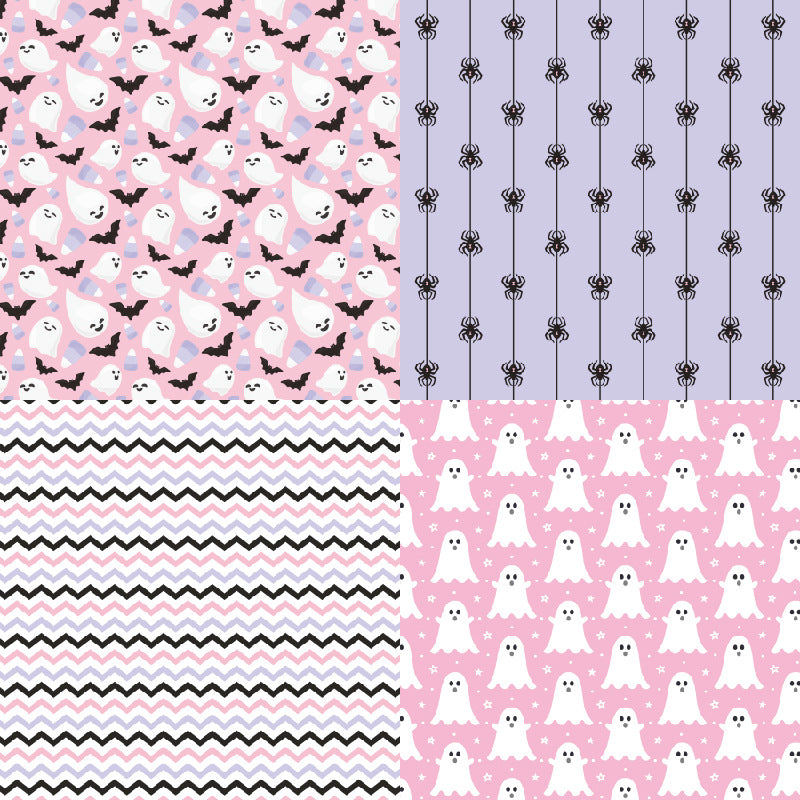 24PCS 6" Spooky Scrapbook Paper & Cardstock
