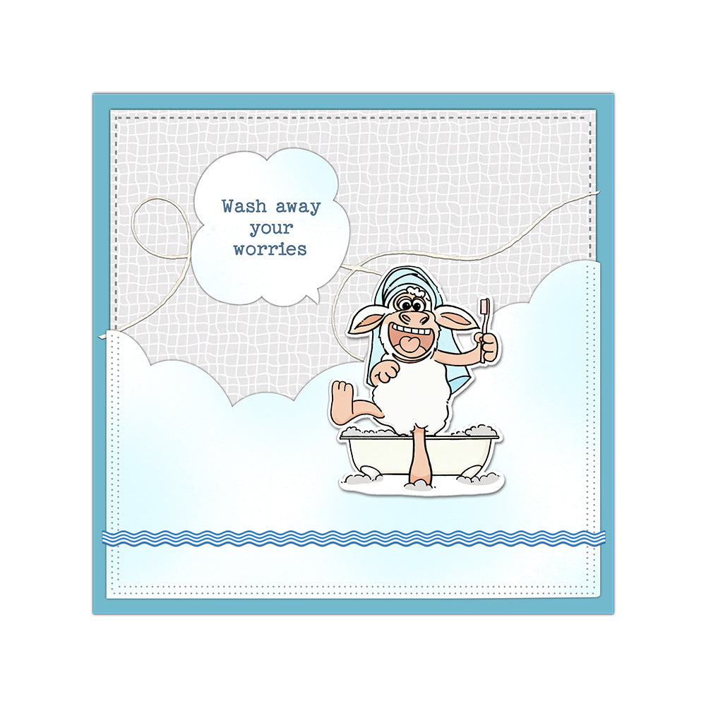 Bathing Animals Clear Stamps