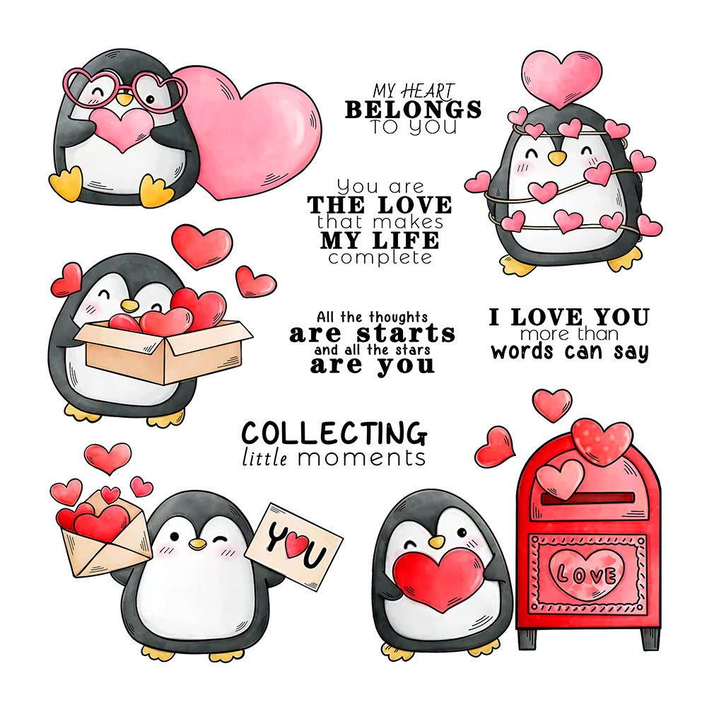Valentine's Day Theme Dies & Stamps Set