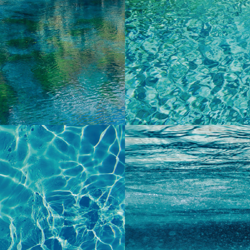 24PCS 6" Water Ripples Scrapbook Paper & Cardstock