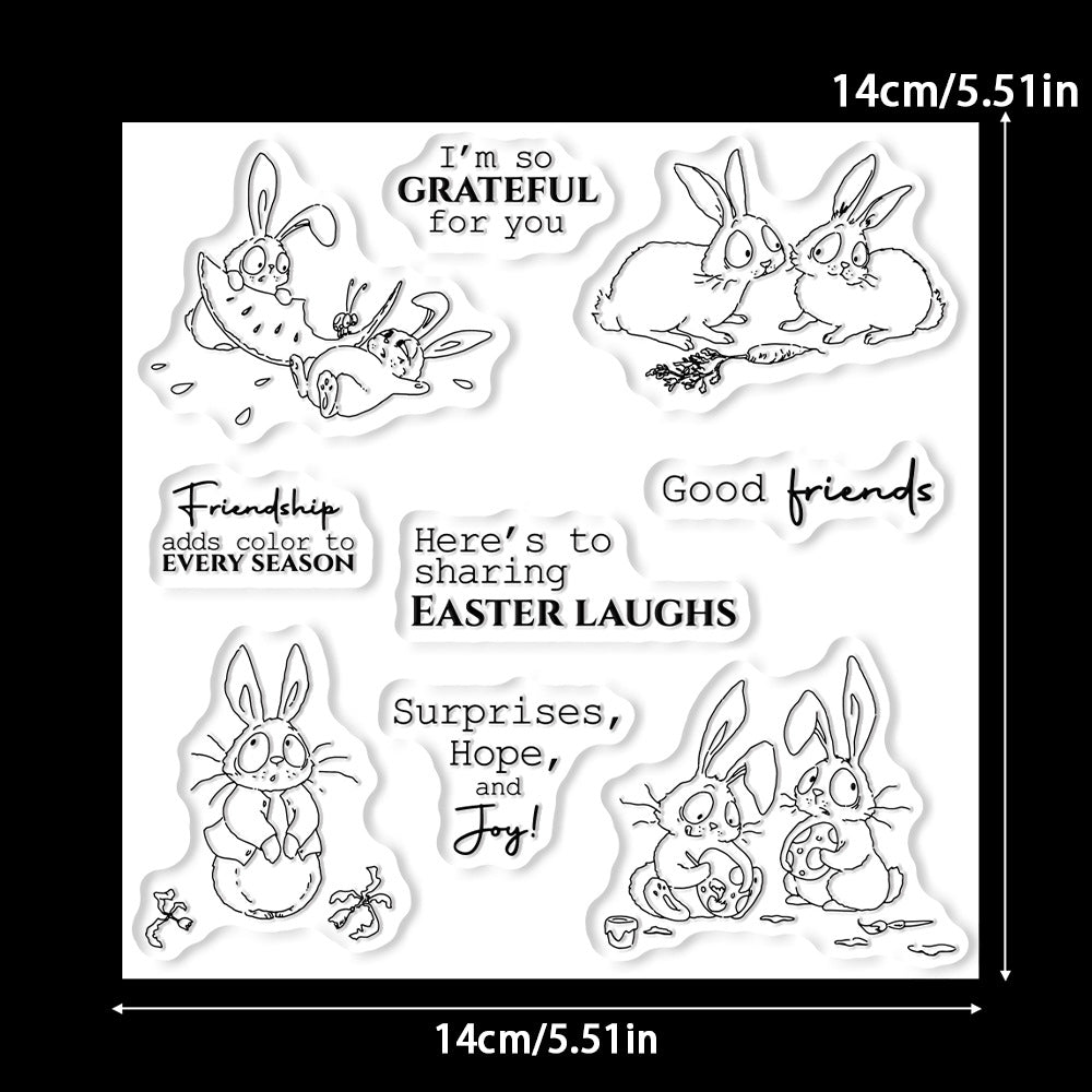 Easter Bunny Dies & Stamps Set