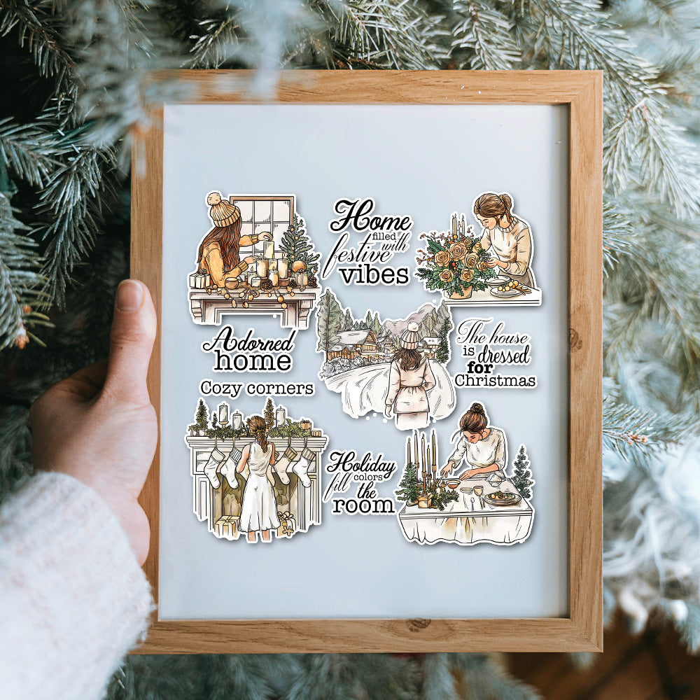 Christmas Theme Clear Stamps