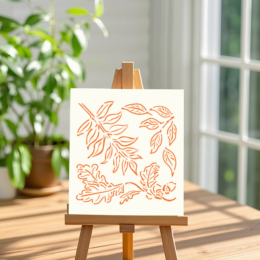 Leaves DIY Painting Hollow Stencil
