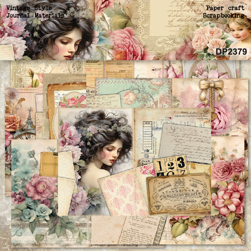 A5 DIY Planner Journal Scrapbook Paper