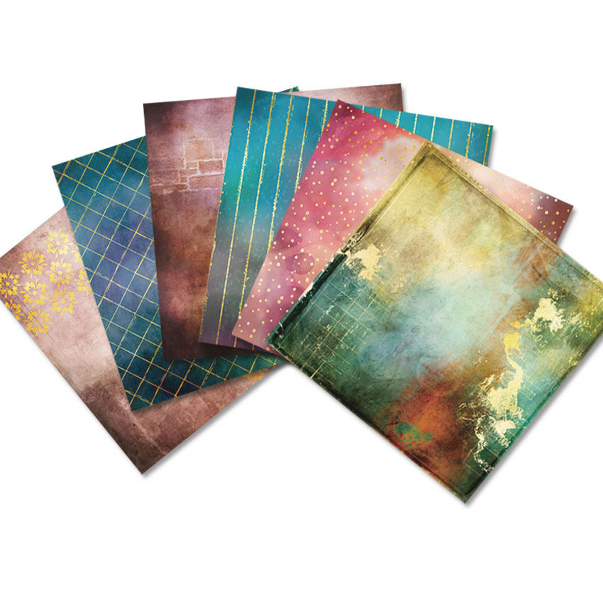 24PCS 6" Brilliant Life Scrapbook Paper & Cardstock