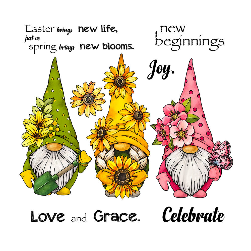 Easter Gnomes Dies & Stamps Set