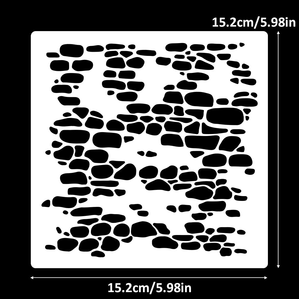 Wall Background DIY Painting Hollow Stencil