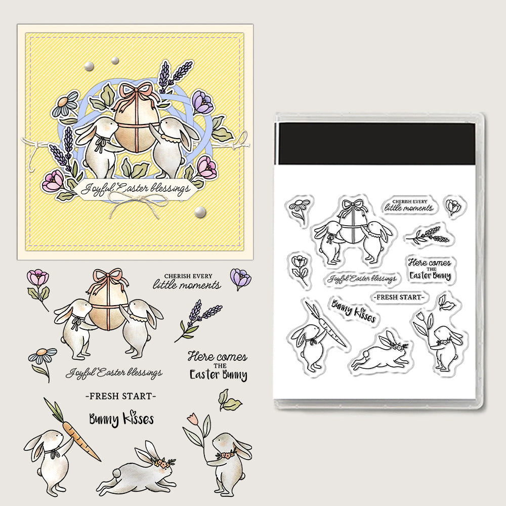 Easter Bunny Dies & Stamps Set