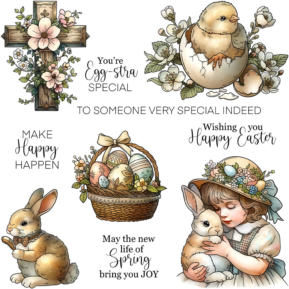 Easter Series Dies & Stamps Set