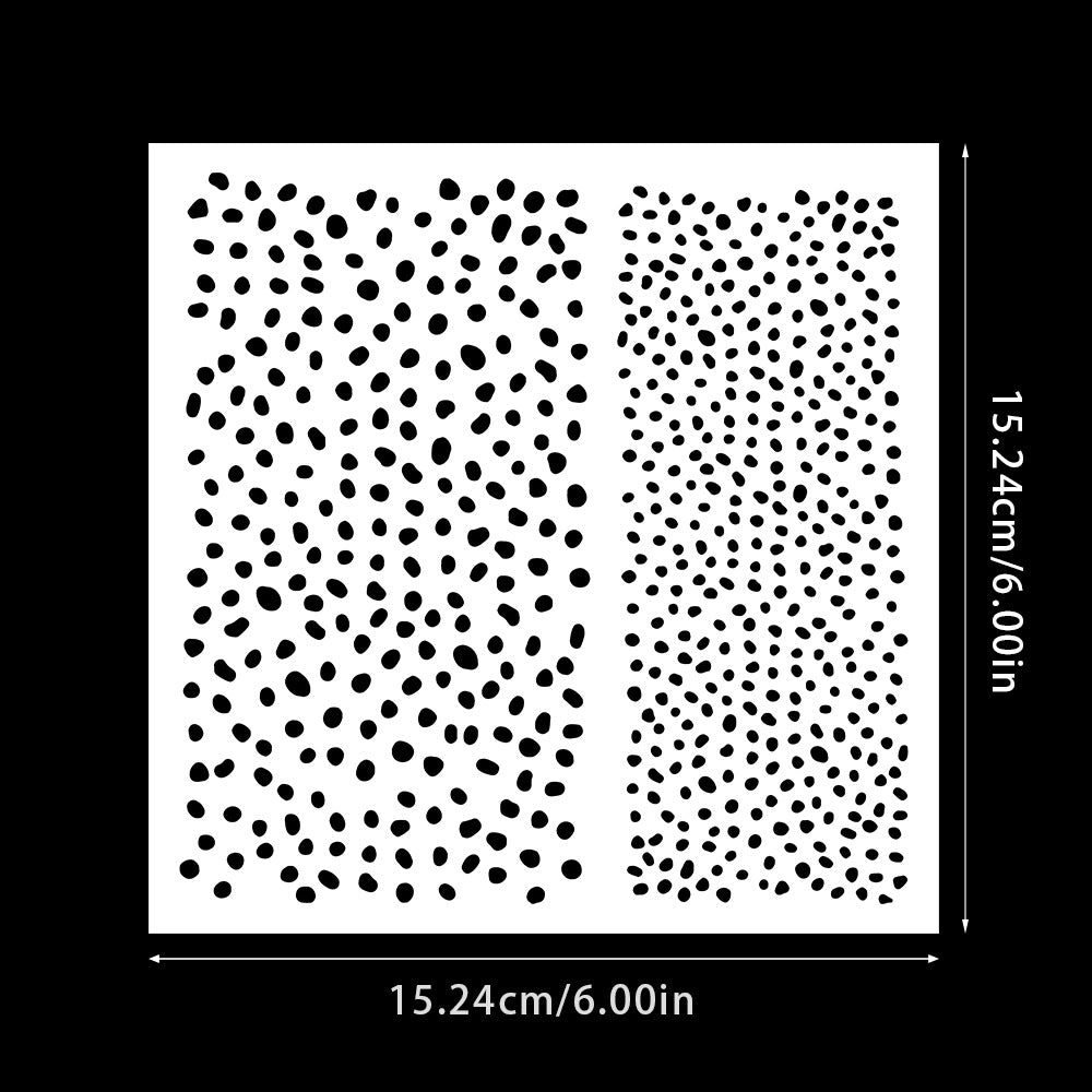 Dots DIY Painting Hollow Stencil