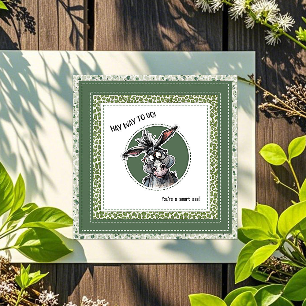 Graduation Donkey Clear Stamps