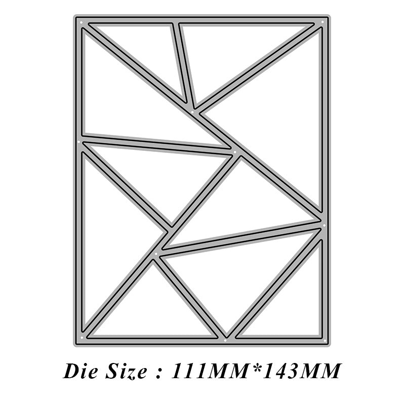 Geometric Background Board Cutting Dies