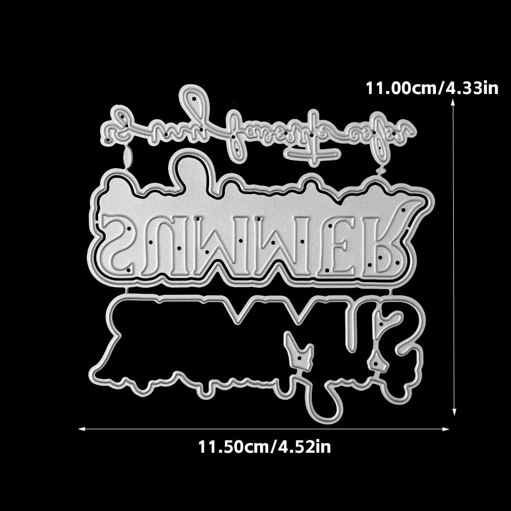 Summer Pattern Metal Cutting Dies