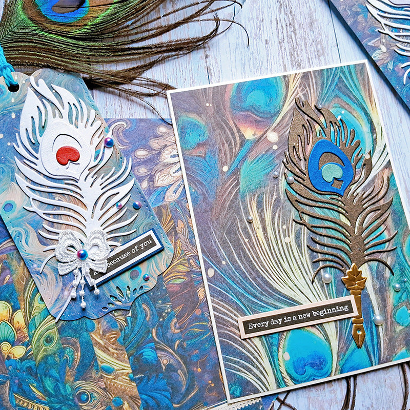 Peacock Feather Metal Cutting Dies