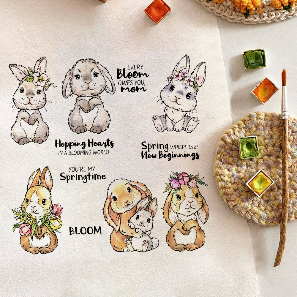 Easter Bunny Dies & Stamps Set