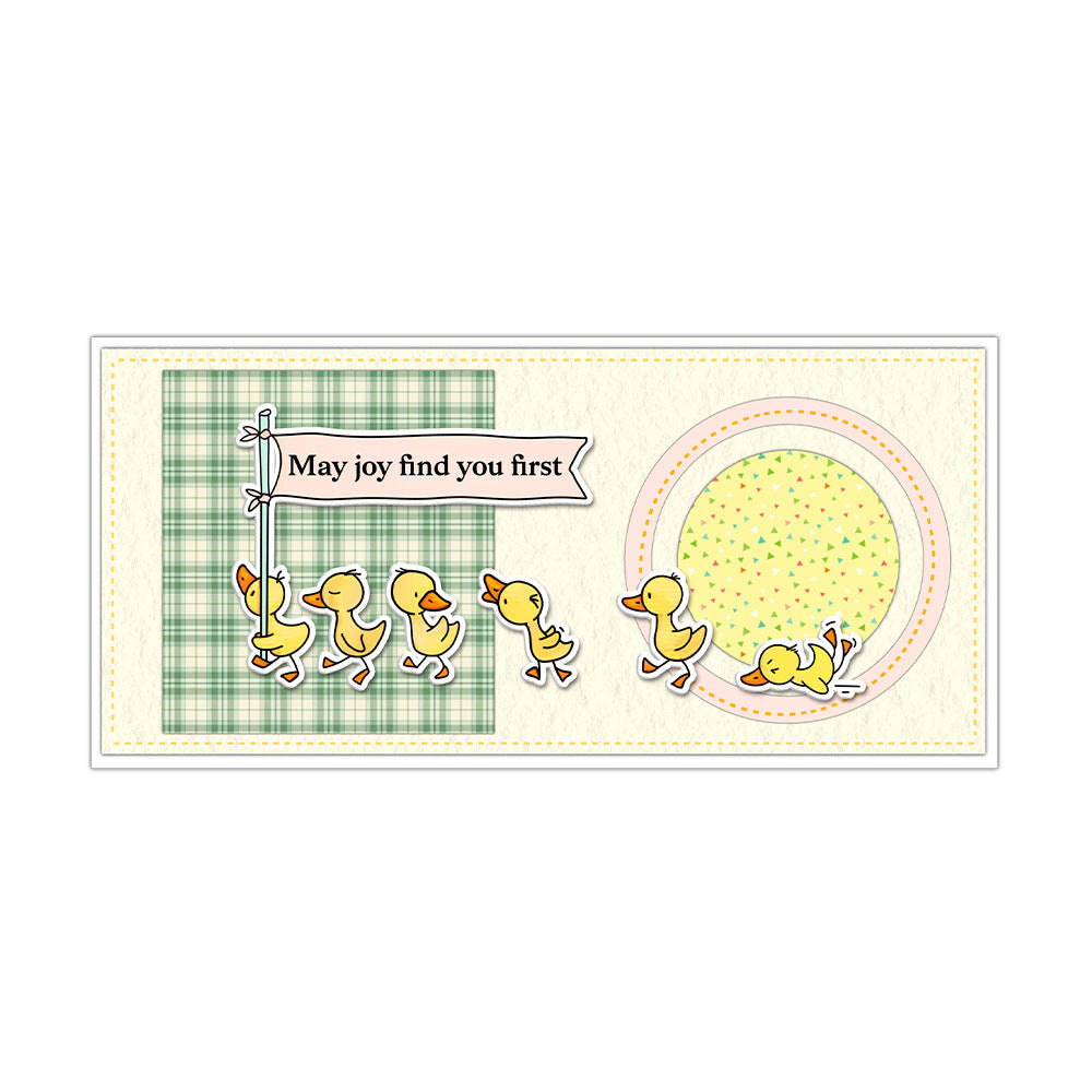 Easter Eggs and Ducklings Clear Stamps