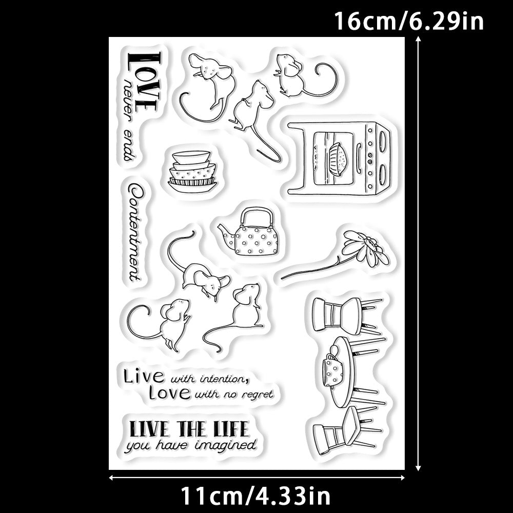 Little Mouse Clear Stamps
