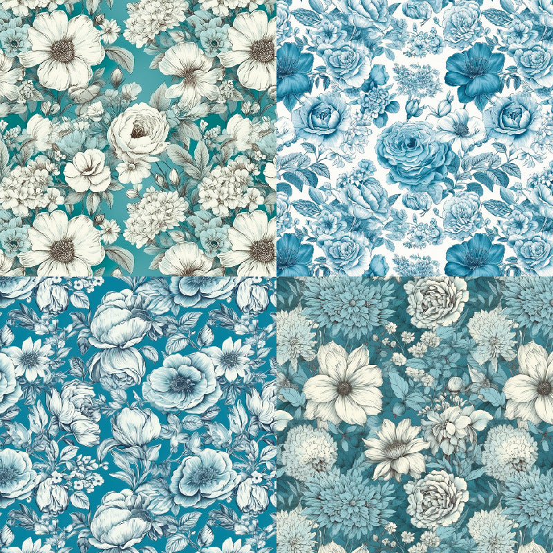 24PCS 6" Passing Season Scrapbook Paper & Cardstock