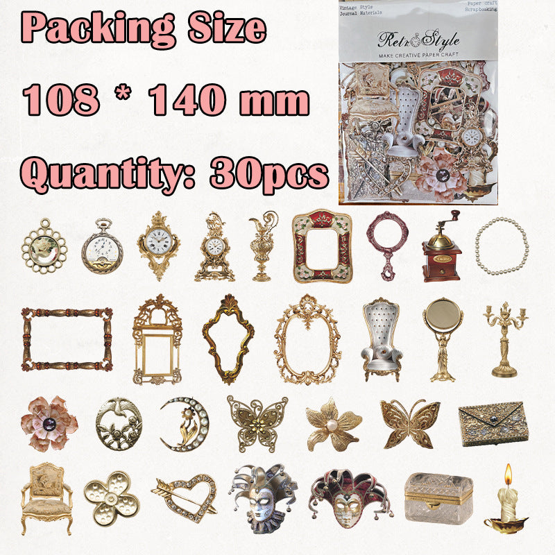 Vintage Style DIY Album Scrapbook Paper