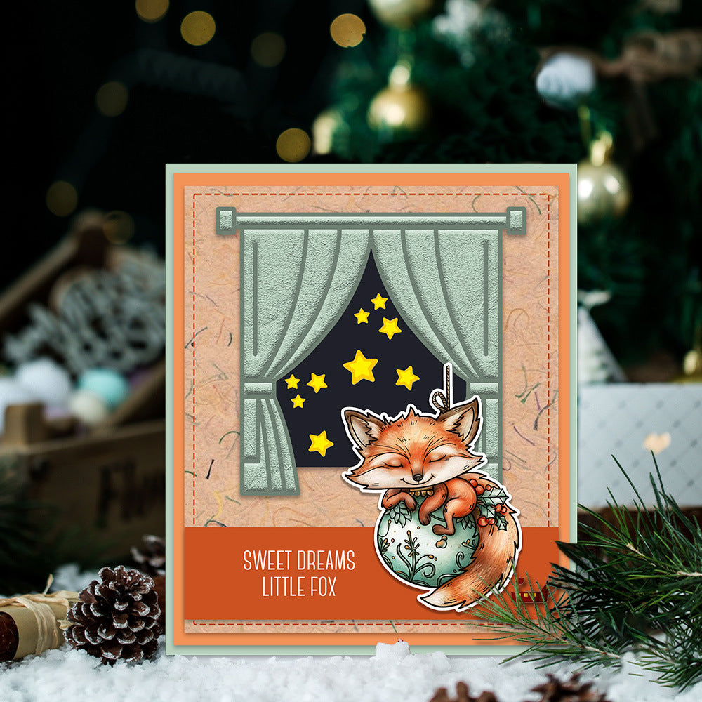 Sleeping Fox Clear Stamps