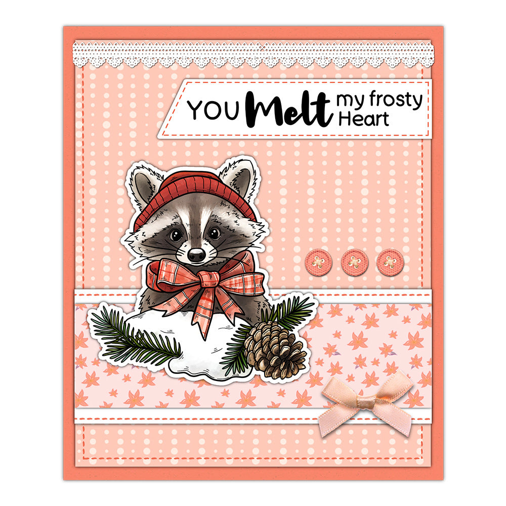 Winter Animals Dies & Stamps Set