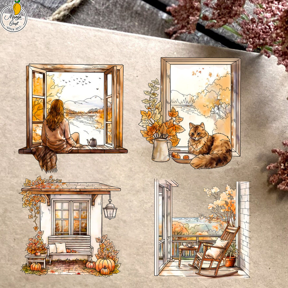 Autumn Atmosphere Dies & Stamps Set