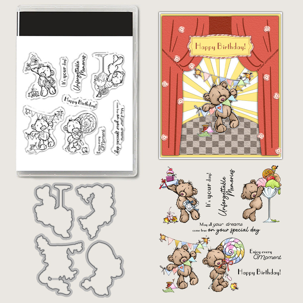 Birthday Wishes Dies & Stamps Set