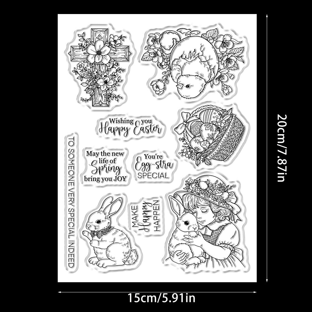 Easter Series Dies & Stamps Set