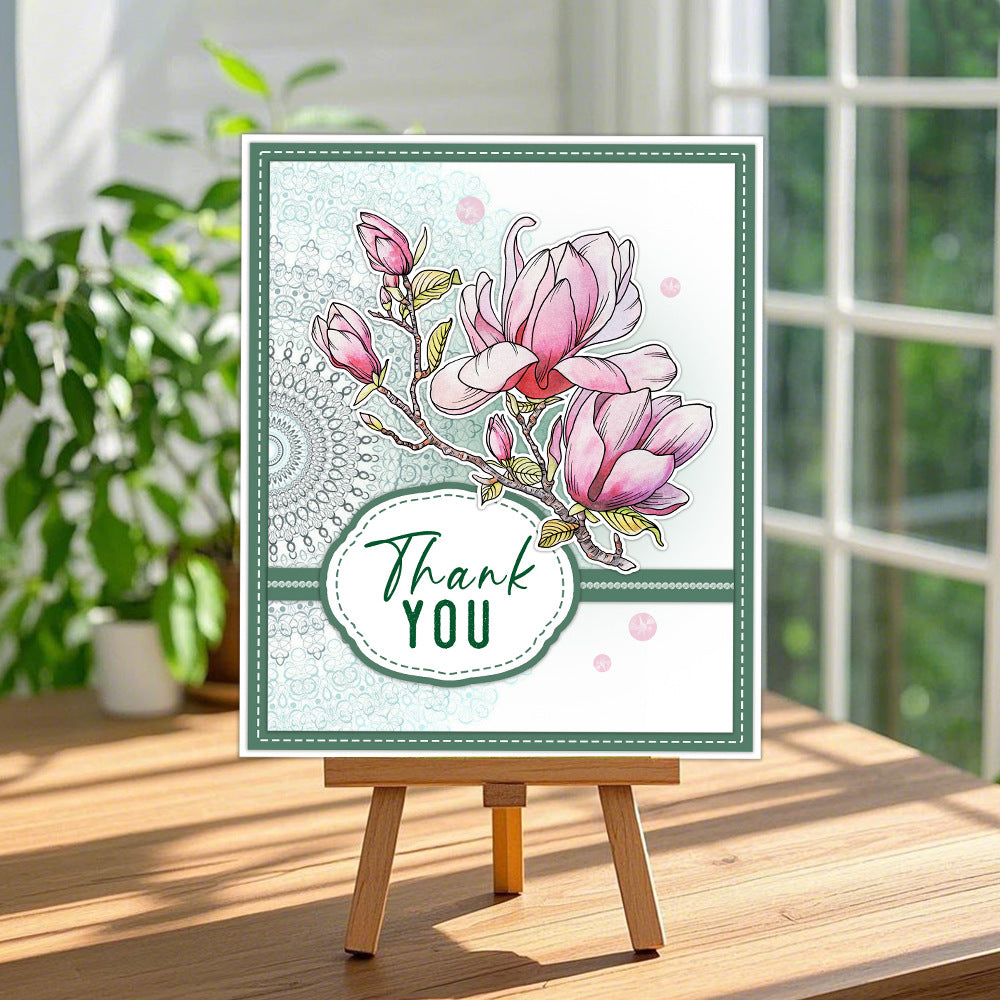Spring Flower Clear Stamps