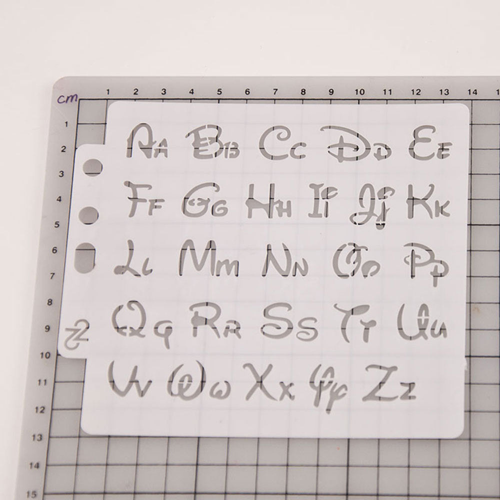 26 Alphabets DIY Hollow Stencil