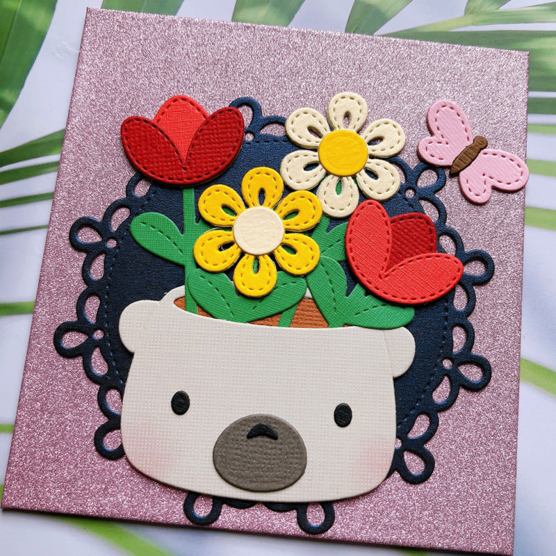 Cute Flower Decoration Metal Cutting Dies